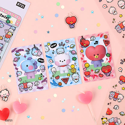 BT21 KLARER AUFKLEBER [Mini]