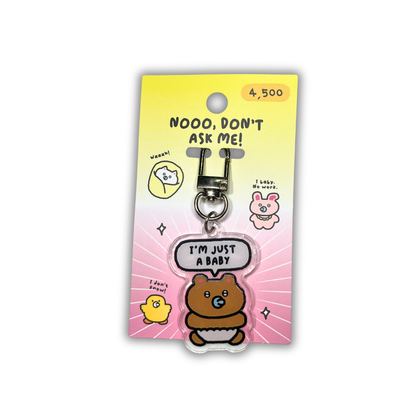 KEYRING FUNNY ANIMALS