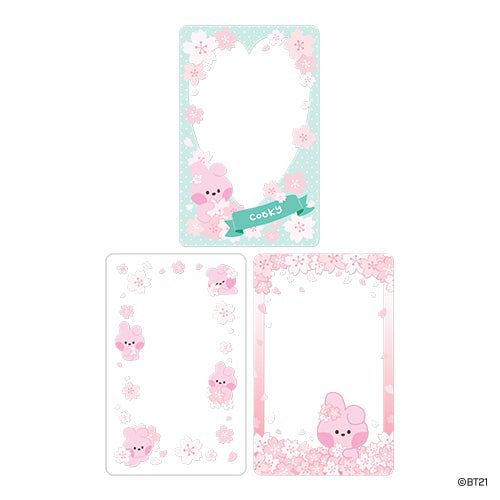 BT21 minini PHOTO CARD FRAME [CHERRY BLOSSOM]