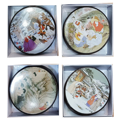 CORK COASTER SET
