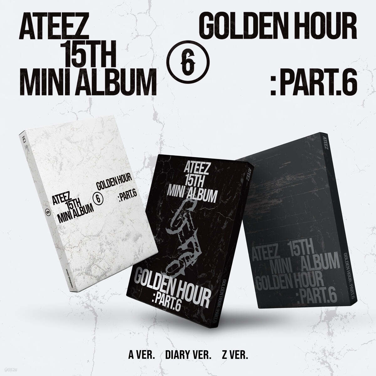 [PRE-ORDER] ATEEZ - [GOLDEN HOUR : Part.6] (A / DIARY / Z VER.)