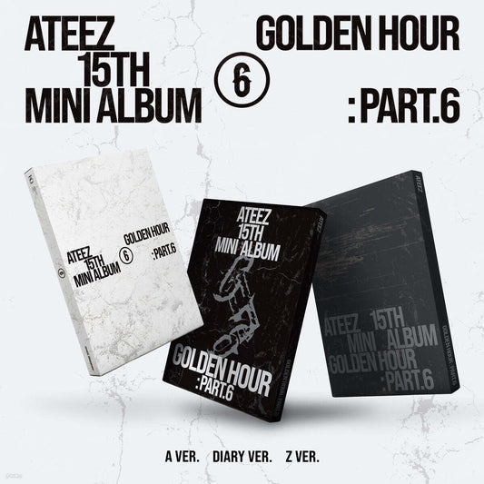 [PRE-ORDER] ATEEZ - [GOLDEN HOUR : Part.6] (A / DIARY / Z VER.)