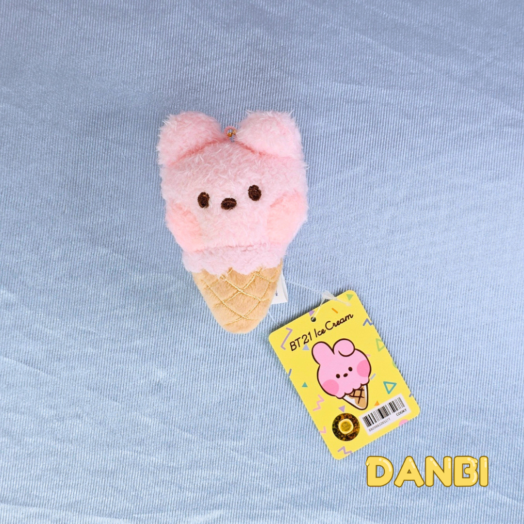 BT21 MININI ICE CREAM KEYRING