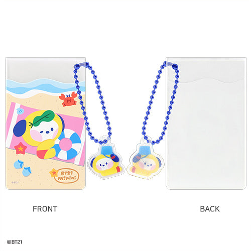 BT21 KLARES KARTENTASCHE [SUMMER SKY]