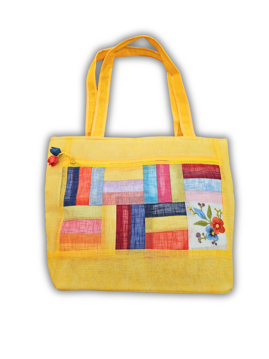 Traditional Korean textiles & patterns tote bag 2