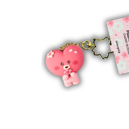 BT21 FIGURE KEYRING [CHERRY BLOSSOM]