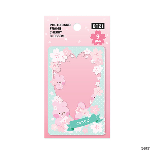 BT21 minini PHOTO CARD FRAME [CHERRY BLOSSOM]