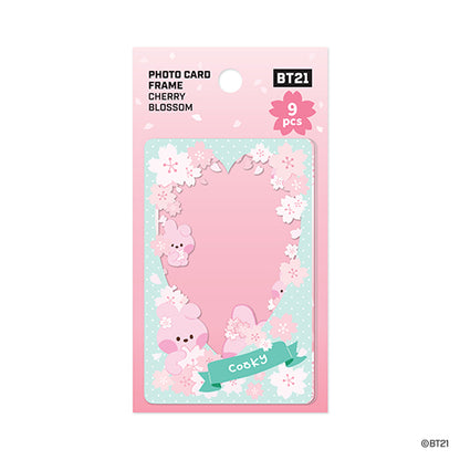 BT21 minini PHOTO CARD FRAME [CHERRY BLOSSOM]