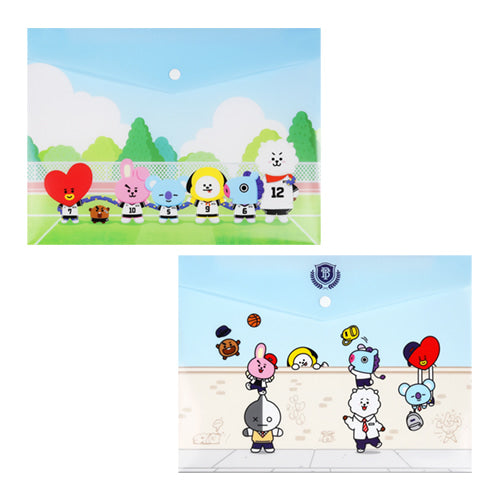 BT21 PP FILE POCKET SCHOOL & PLAY