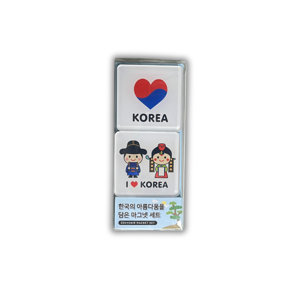2SET RESIN MAGNET KOREA