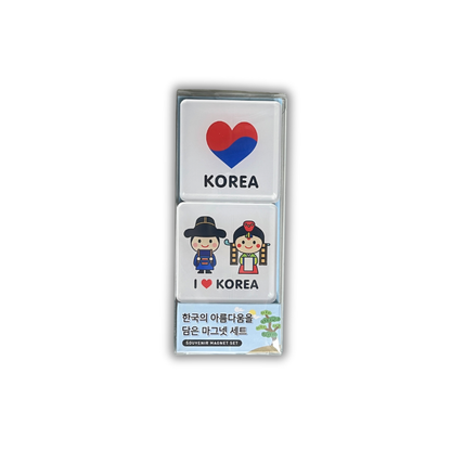 2SET RESIN MAGNET KOREA
