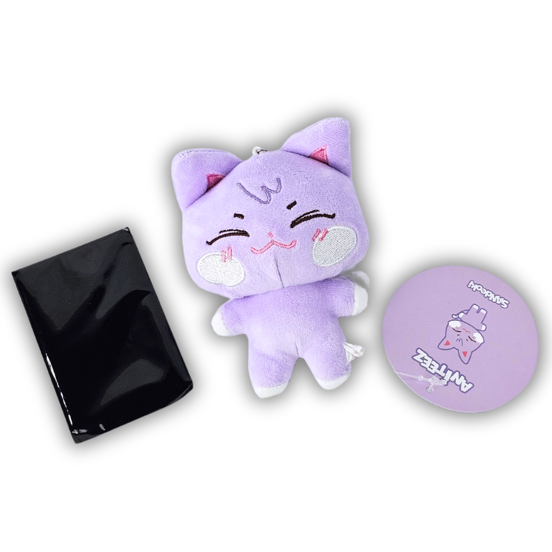 ANITEEZ PLUSH KEYRING (+1 RANDOM PHOTO CARD)