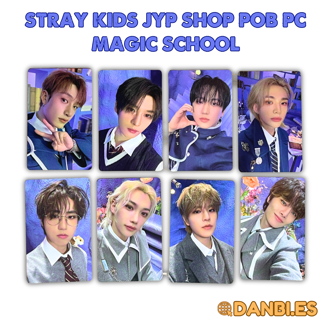 STRAY KIDS JYP SHOP POB PHOTO CARD -  MAGIC SCHOOL