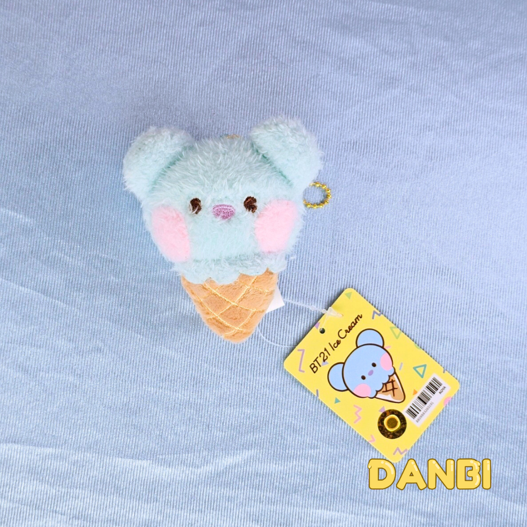 BT21 MININI ICE CREAM KEYRING