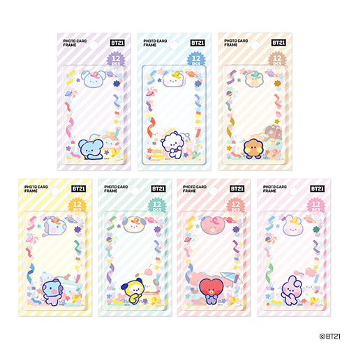 BT21 minini PHOTO CARD FRAME