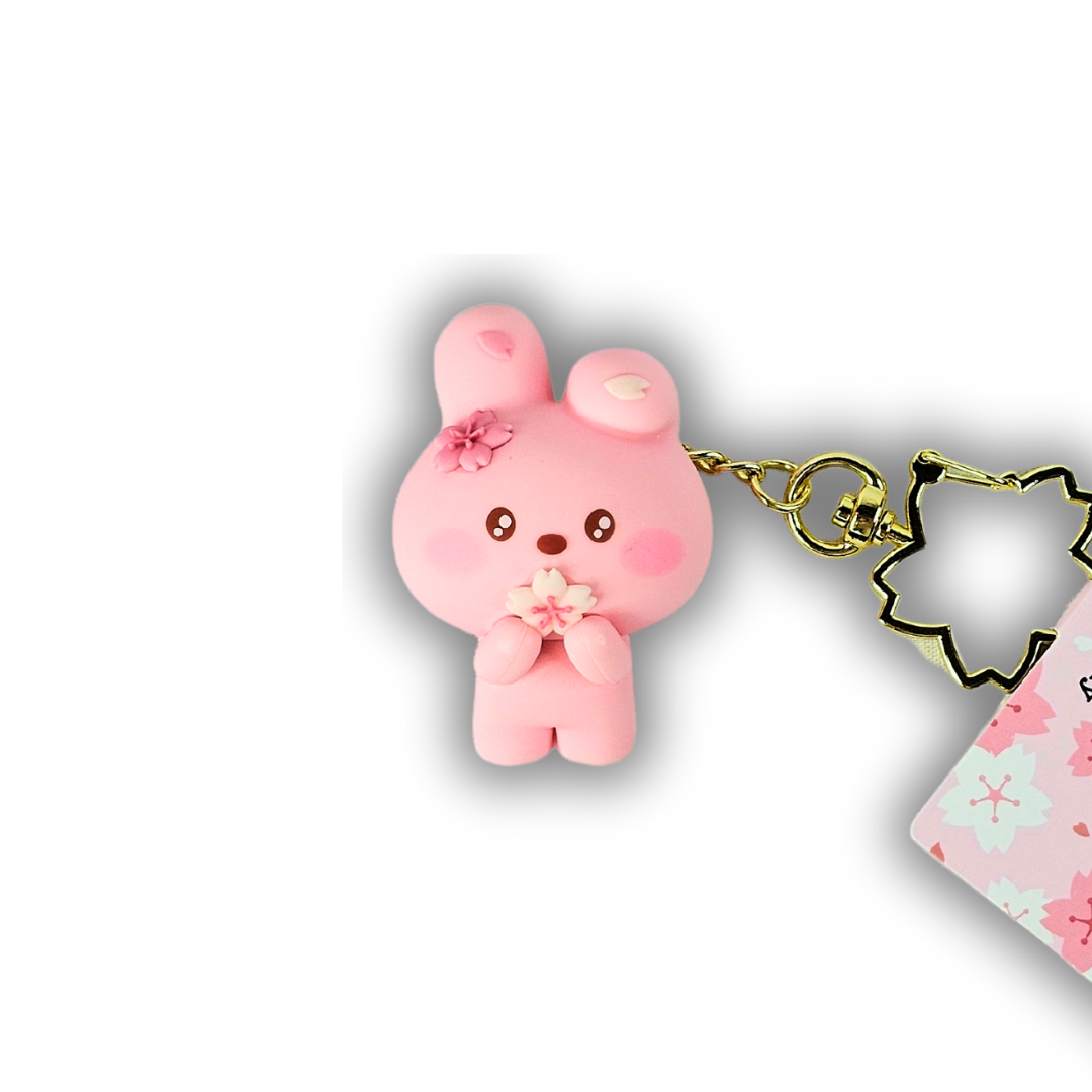 BT21 FIGURE KEYRING [CHERRY BLOSSOM]