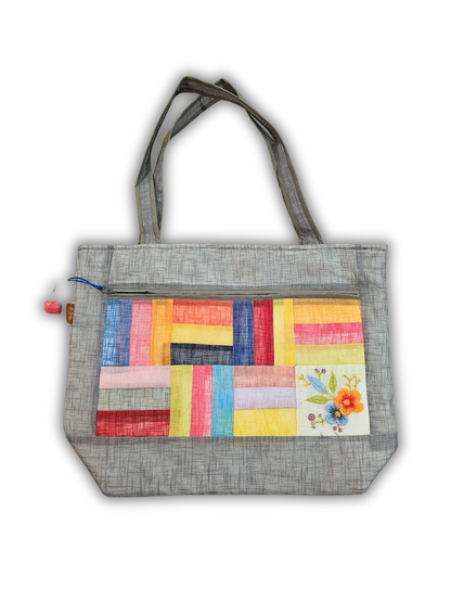 Traditional Korean textiles & patterns tote bag 2