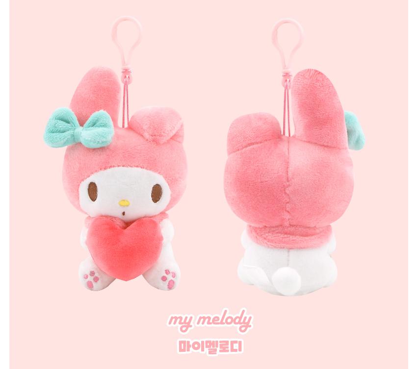 SANRIO CHARACTER PLUSH KEYRING