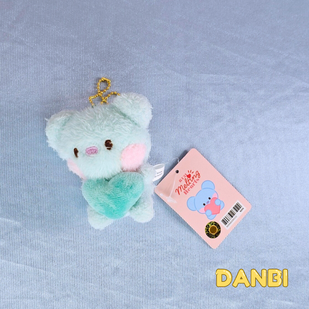 BT21 MININI HEART KEYRING