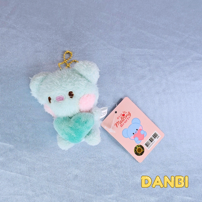 BT21 MININI HEART KEYRING