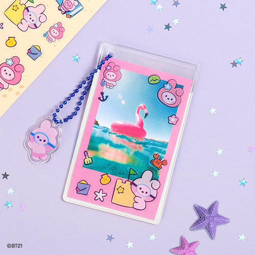 BT21 KLARES KARTENTASCHE [SUMMER SKY]