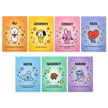 BT21 MEMO PAD LIST