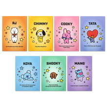 BT21 MEMO PAD LIST