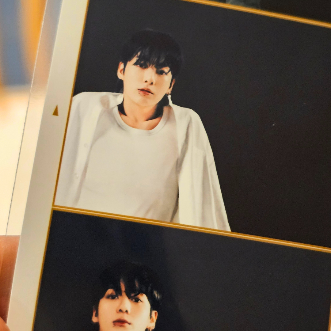 BTS JUNGKOOK 4CUT-RAHMEN [GOLDEN]