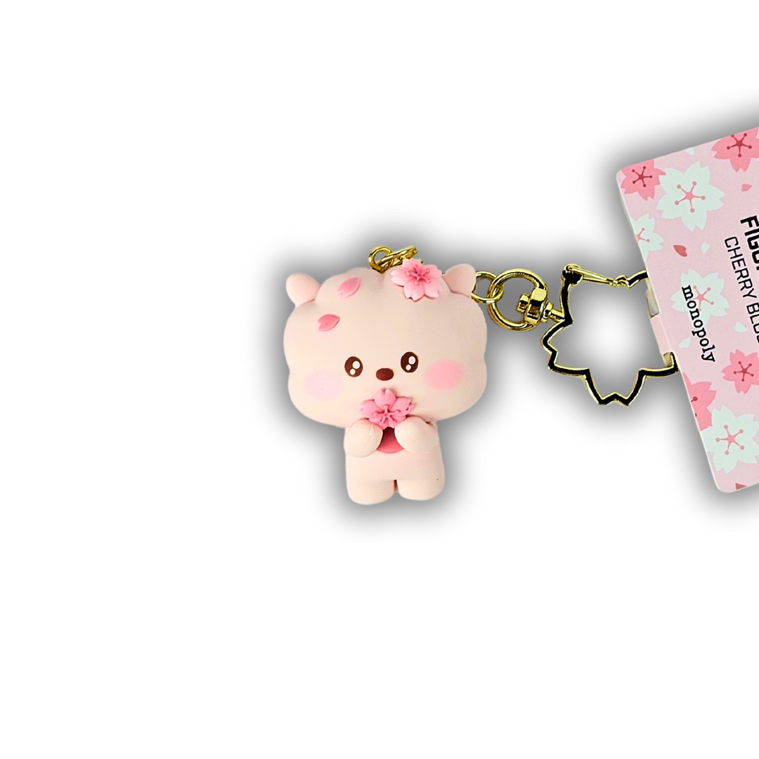 BT21 FIGURE KEYRING [CHERRY BLOSSOM]