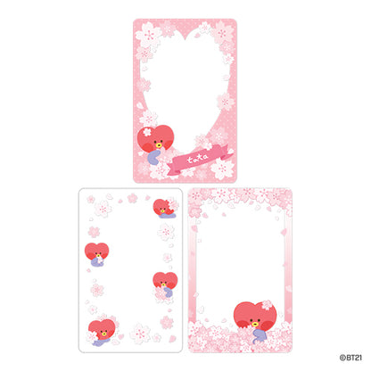 BT21 minini PHOTO CARD FRAME [CHERRY BLOSSOM]