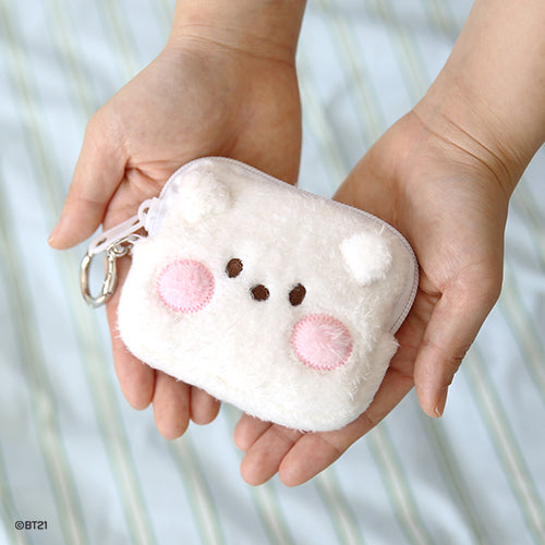 BT21 minini PLUSH POUCH S KEYRING