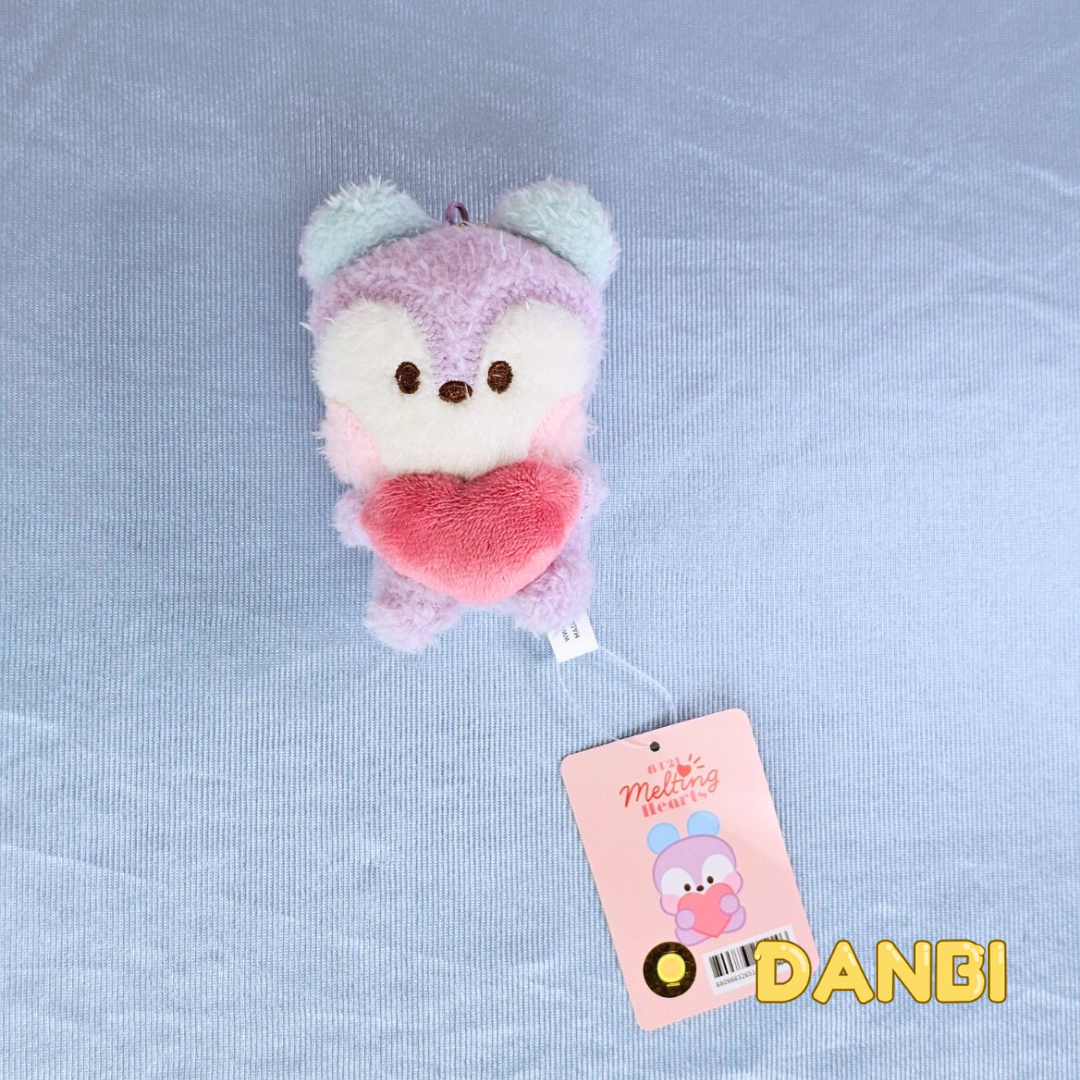 BT21 MININI HEART KEYRING