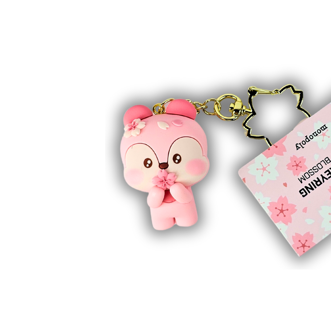 BT21 FIGURE KEYRING [CHERRY BLOSSOM]