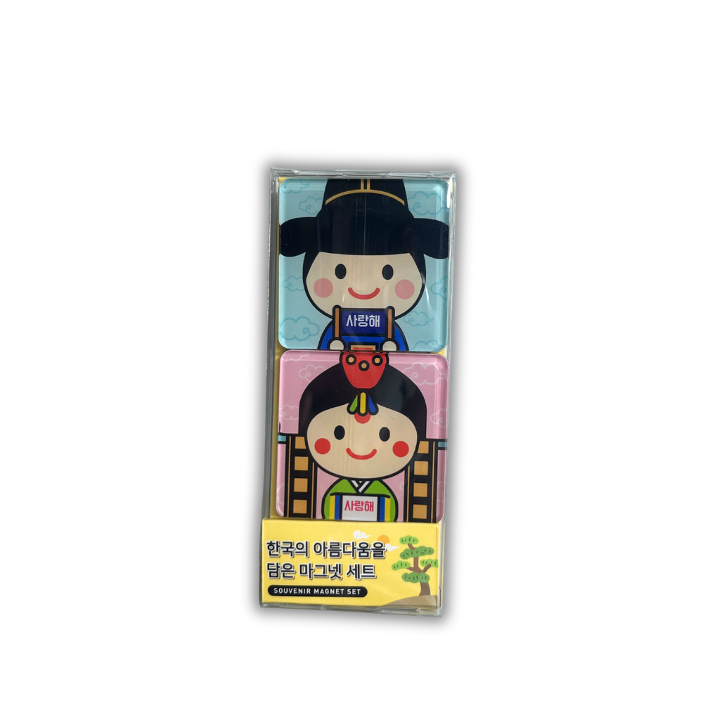 2SET RESIN MAGNET KOREA