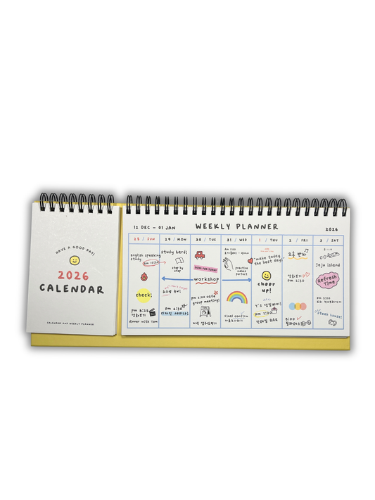 DIARY CALENDAR - SPRING DATE