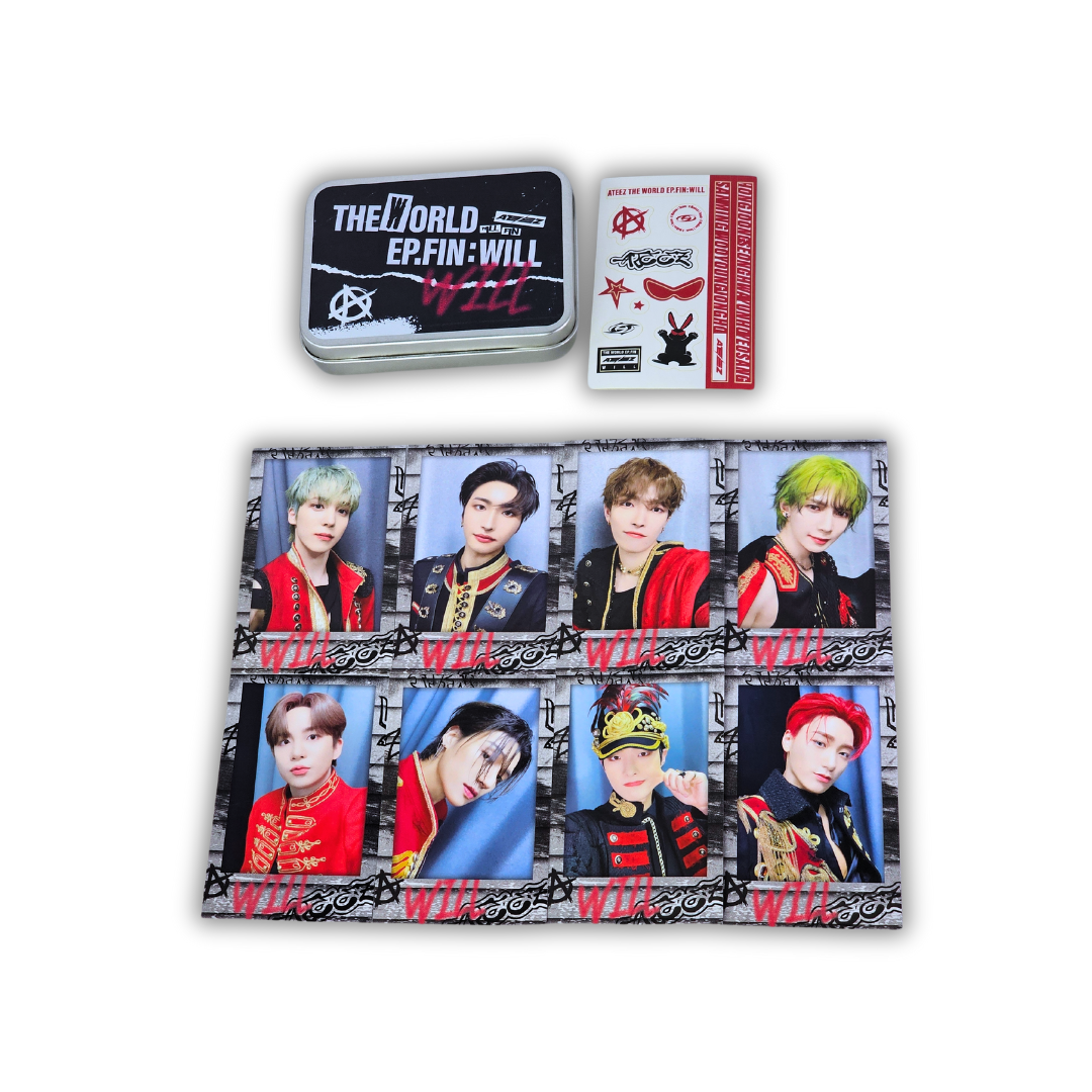 ATEEZ the world ep.fin : will POLAROID PHOTO SET