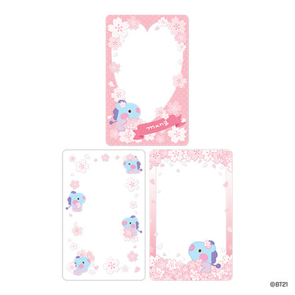 BT21 minini PHOTO CARD FRAME [CHERRY BLOSSOM]