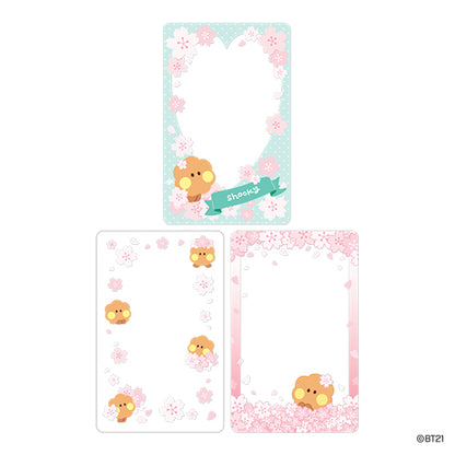 BT21 minini PHOTO CARD FRAME [CHERRY BLOSSOM]