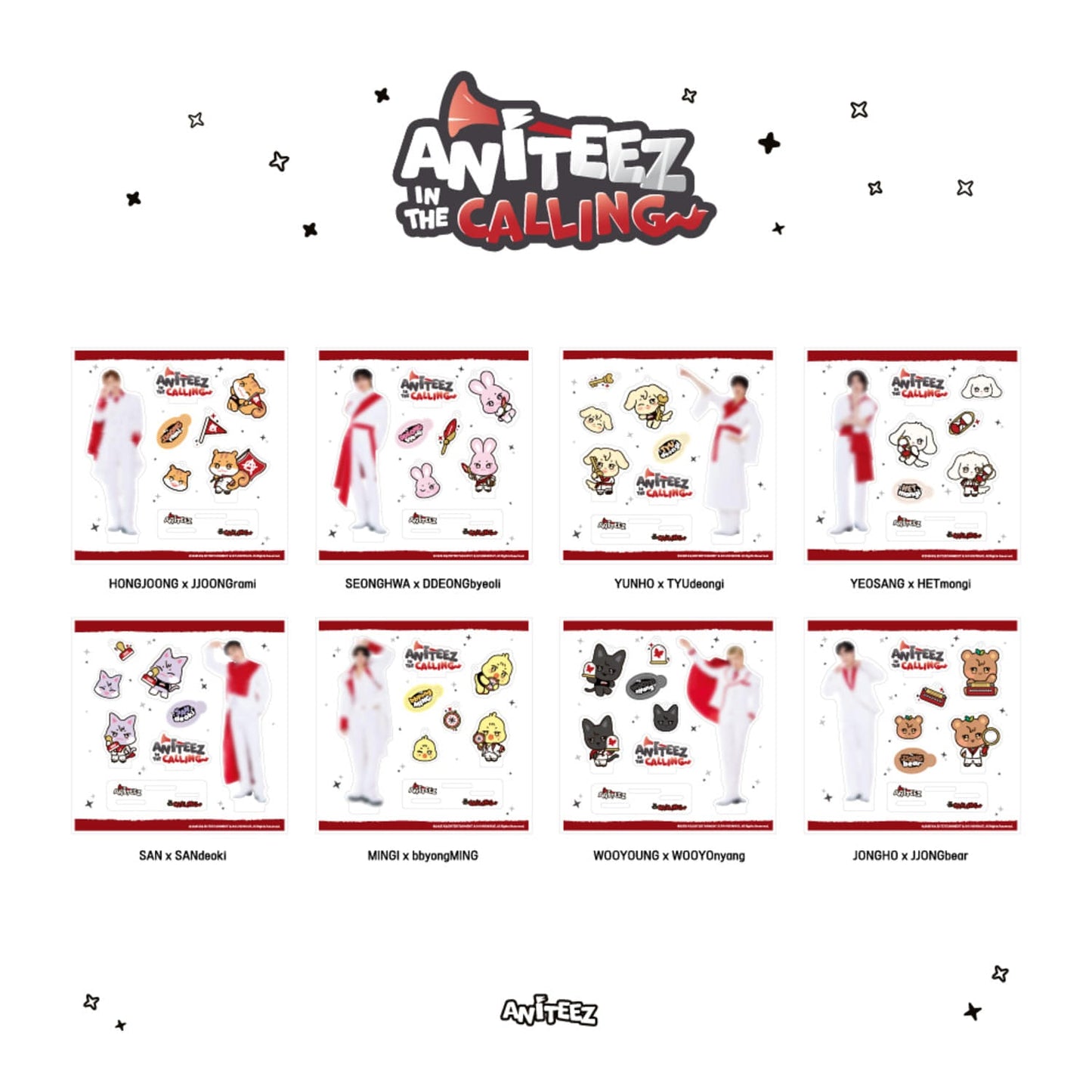 [PRE-ORDER] ACRYLIC DIY KIT - ANITEEZ IN THE CALLING