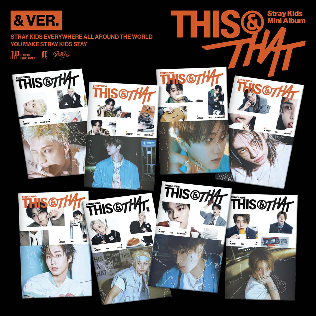[PRE-ORDER] STRAY KIDS - THIS & THAT 10th mini album (& VER.)