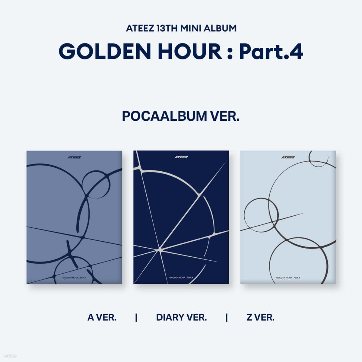 ATEEZ - 13th mini album [GOLDEN HOUR : Part.4] (POCAALBUM VER.)