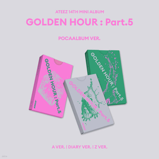 ATEEZ - 14th mini album [GOLDEN HOUR : Part.5] (POCAALBUM)