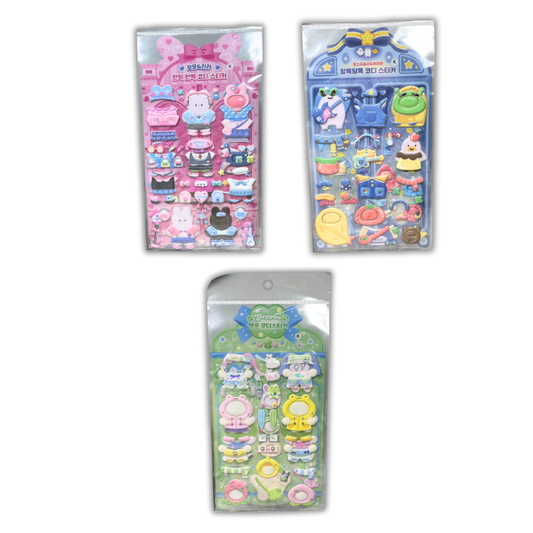 STICKER SET OUTFITS