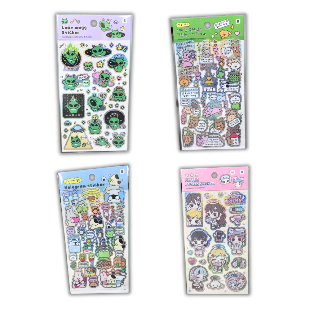 HOLOGRAPHIC STICKERS