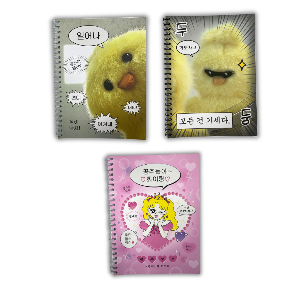 NOTEBOOK FUNNY CHARACTERS