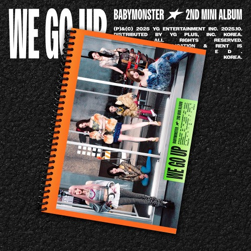 [BABYMONSTER] 2nd MINI ALBUM [WE GO UP] (GO Ver.)