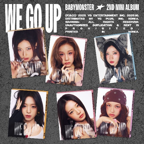 [BABYMONSTER] 2nd MINI ALBUM [WE GO UP] (PATTERN Ver.)