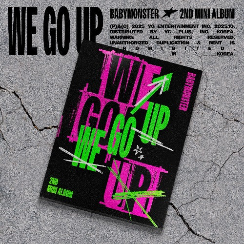 [BABYMONSTER] 2nd MINI ALBUM [WE GO UP] (UP Ver.)