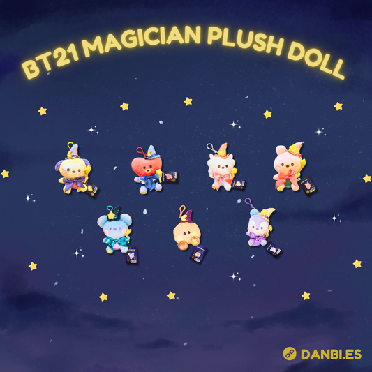 BT21 MAGICIAN PLUSH DOLL KEYRING