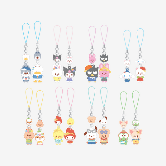 [PRE-ORDER] STRAY KIDS - MINI FIGURE COUPLE KEYRING - SKZOO X SANRIO CHARACTERS